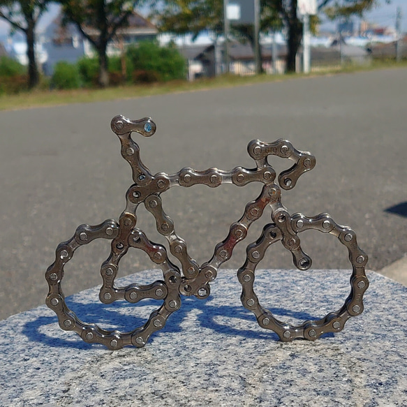 自転車チェーンインテリア【自転車,ロードバイク】 2枚目の画像