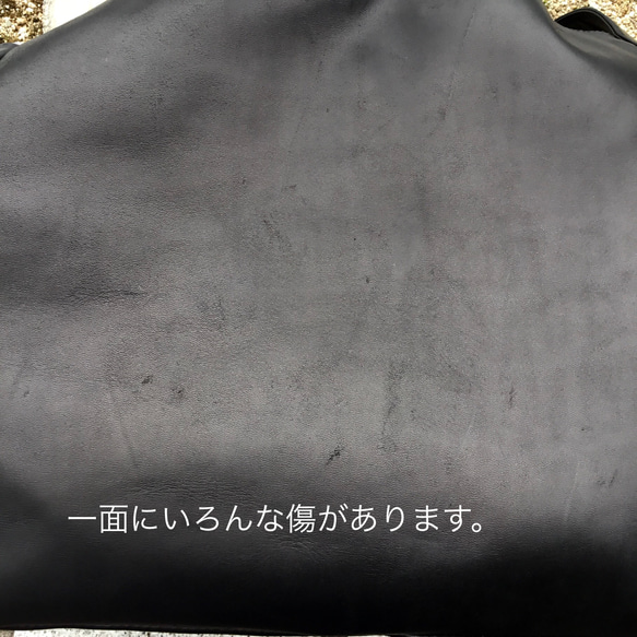 Ｌサイズ。大容量で軽量！馬革ワンショルダー肩掛け2wayトートバッグ ／レスデザイン-Less Less シワ よろしくお願いいたします