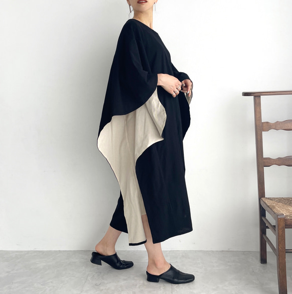 ひらゆらリラックスワンピース 1枚目の画像