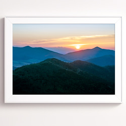 北海道稚内市の風景 A4写真プリント ガラス入り額装 ～最北の朝～ 北海道稚内市の風景 A4写真プリント ガラス入り額装 ～最北の朝～
