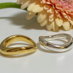 No.586 2 tone ring：指輪 ゴールド シルバー バイカラーリング No.586 2 tone ring：指輪 ゴールド シルバー バイカラーリング