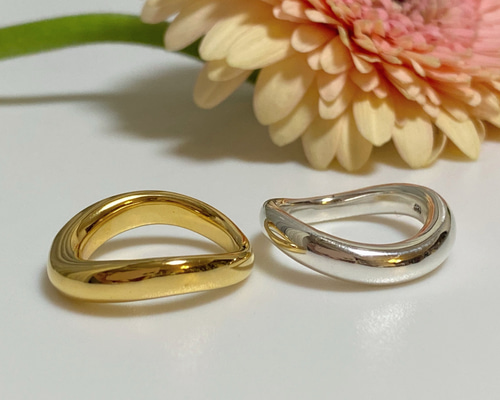【1064STUDIO】THE TWINS 28R (ring)〜ツインリング(9〜18号) 03549ba81b38520a4801653127bd02