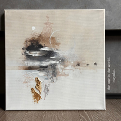 現代アート 40×30㎝ 大きめ モダン アートパネル インテリア 抽象画