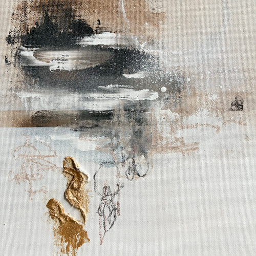 現代アート 30×30㎝ テクスチャーアート モダン 絵画 抽象画 アート