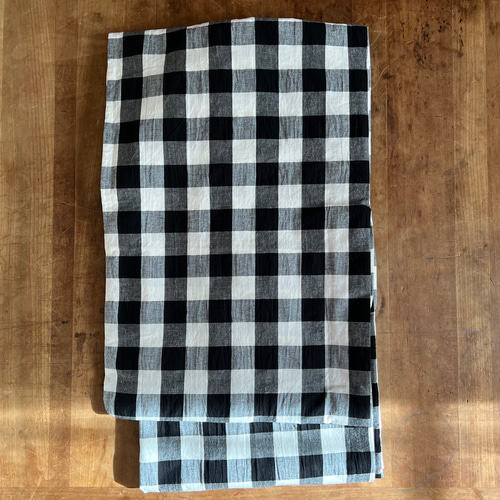 ナチュラルな風合いのチェック柄木綿着物 着物 花鹿 kajika 通販