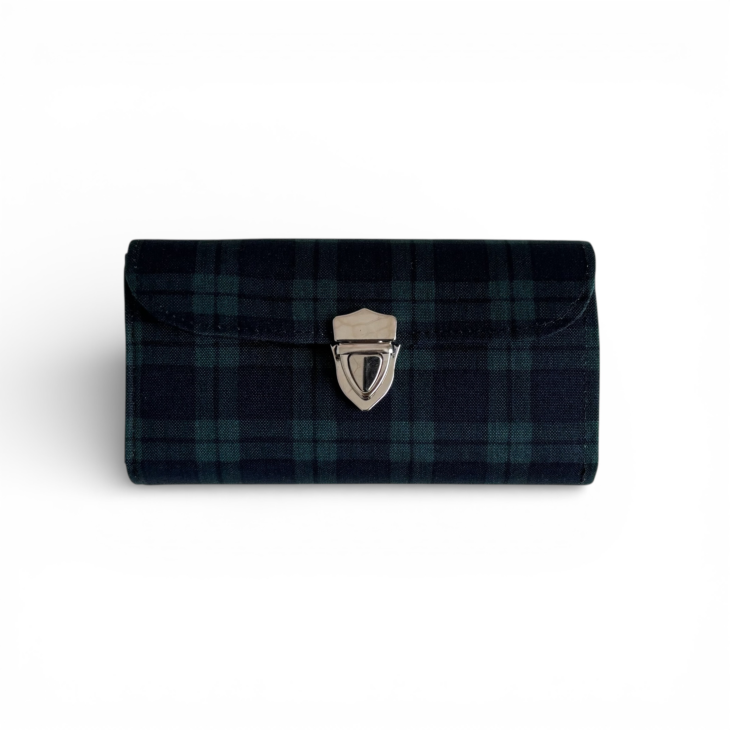 【改良型】家計やりくり財布/ブラックウォッチ柄