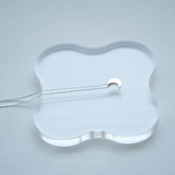 三日月 宇宙 ネックレス シルバー925 2枚目の画像