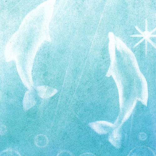 ポストカード】ヒーリング・アクア ☆選べる3枚《メッセージ付