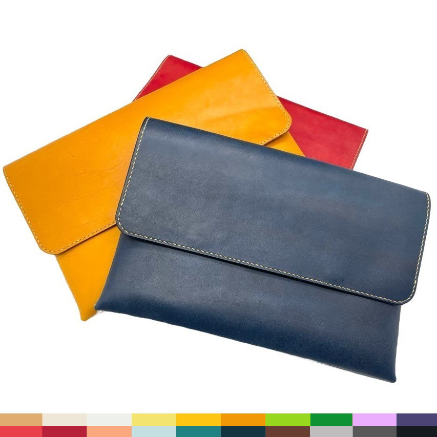 【21色から選べる・名入れ対応】ノートパソコン スリーブ クラッチバッグ MacBookAir 13MacbookPro 7,227円