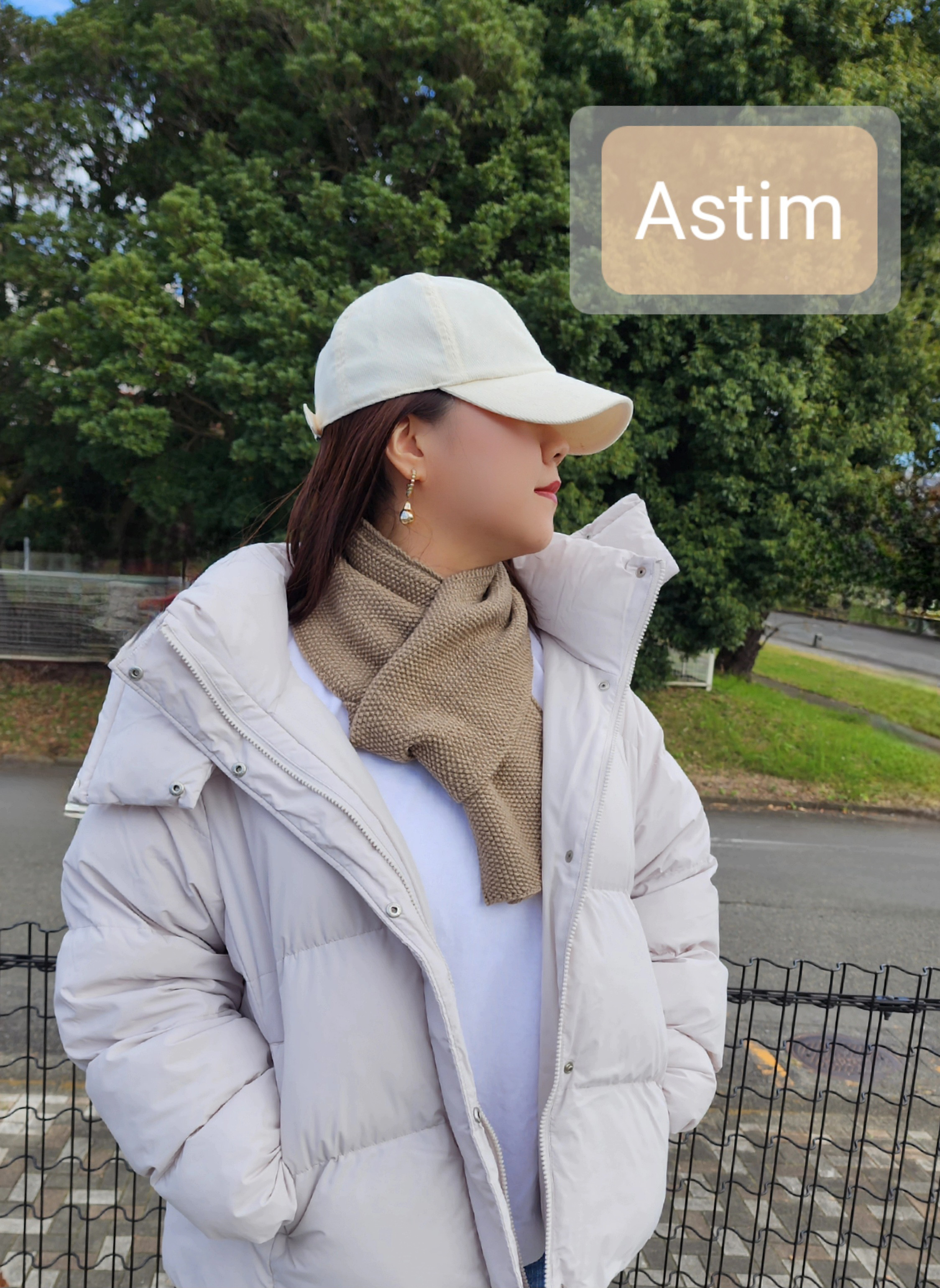 Y92M【クリスマスギフト】やわらかな印象のモカブラウン/鹿の子編みのシンプルマフラー/メリノ100％【送料無料】