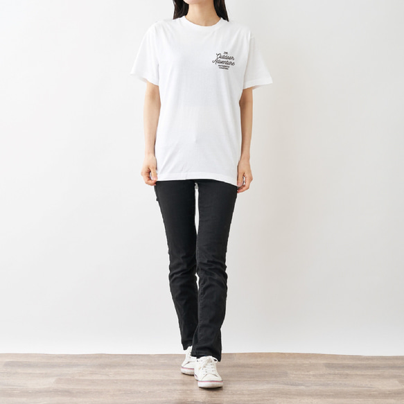 Outdoor adventure Tシャツ ホワイト 7枚目の画像