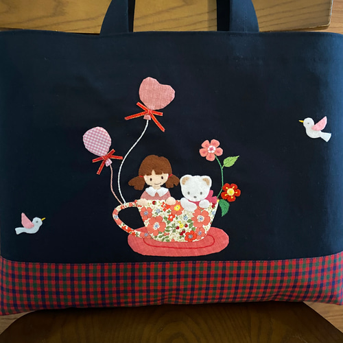 新品 ファミリアfamiliar レッスンバッグ 受注販売 トートバッグ