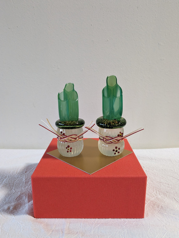 門松（ガラス製） セット その他置物 marumari 通販 10506936｜Creema