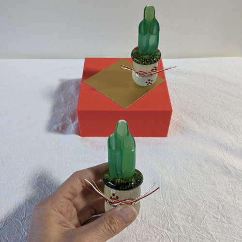 門松（ガラス製） セット その他置物 marumari 通販 10506936｜Creema