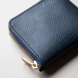 多機能スマートウォレット L字ファスナー財布 ミニ財布 ミネルバ