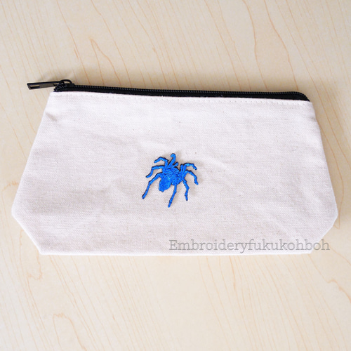CHALLENGER 蜘蛛刺繍　黒 タランチュラ 刺繍ワッペン 蜘蛛 昆虫 虫 ワッペン・アップリケ