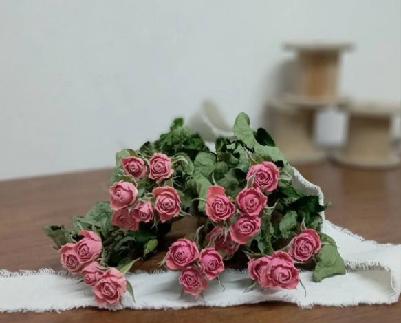 ドライフラワー❇️スタンダード バラ❣️ピンク系 ドライフラワー