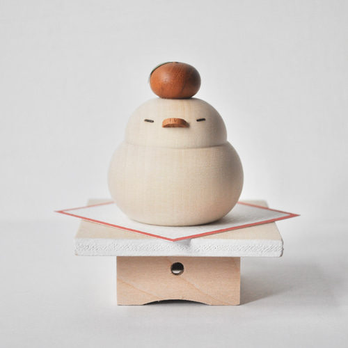お正月飾り台 鏡餅 木工房 千舟 通販 10519228｜Creema(クリーマ