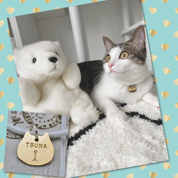 失子卡★Otoboke貓魅力黃銅皮錶帶式★Picom★ 第3張的照片