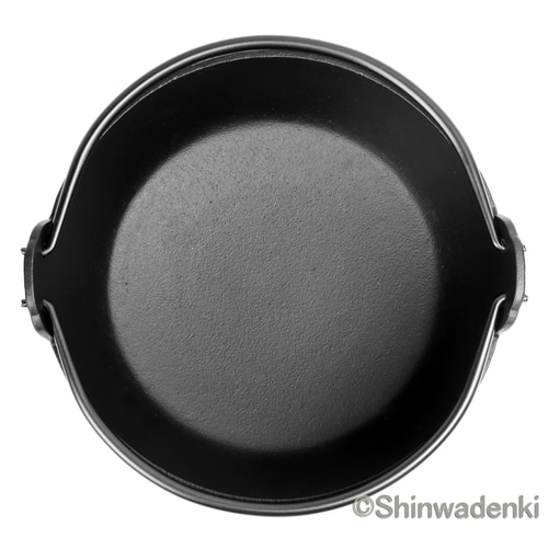 南部鉄器　鉄なべ❤️ 南部鉄器 両手万能鍋深型 IC-047 Shinwadenki