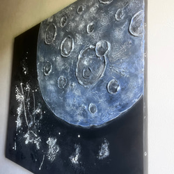 モダンアート　花　24×24㎝　テクスチャーアート　現代アート　絵画　抽象画 モダンアート 花 24×24㎝ テクスチャーアート 現代アート 絵画
