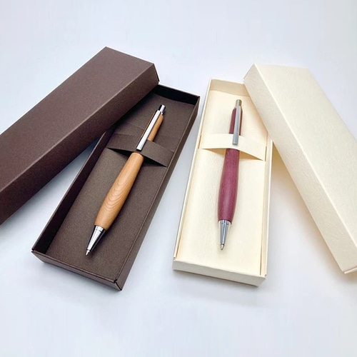 Shape Pen / 木製ボールペン 花梨こぶ杢 / かりん 縁起木 SB1511
