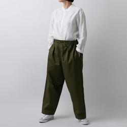 木間服装製作 / pants cotton beige / unisex 1size 5枚目の画像