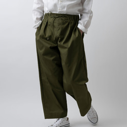 木間服装製作 / pants cotton beige / unisex 1size 7枚目の画像