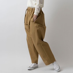 木間服装製作 / pants cotton beige / unisex 1size 3枚目の画像