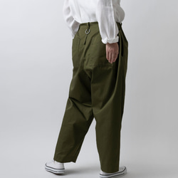 木間服装製作 / pants cotton beige / unisex 1size 10枚目の画像