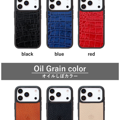 栃木レザー パイソンコンビレザーケース iPhone14ほか 【公式通販】