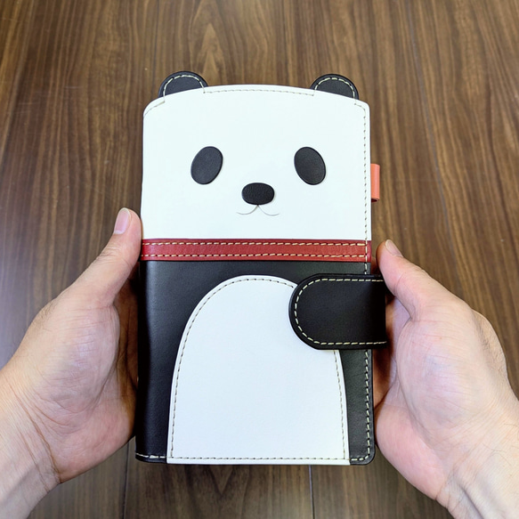 パンダのシステム手帳＊ダイアリー＊6穴 バインダー (ミニ or