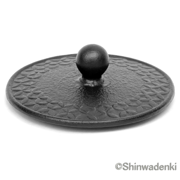 岩鑄 南部鐵器 鐵瓶 鐵壺兩用茶壺 5型景泰藍 0.65L 日本製 第5張的照片