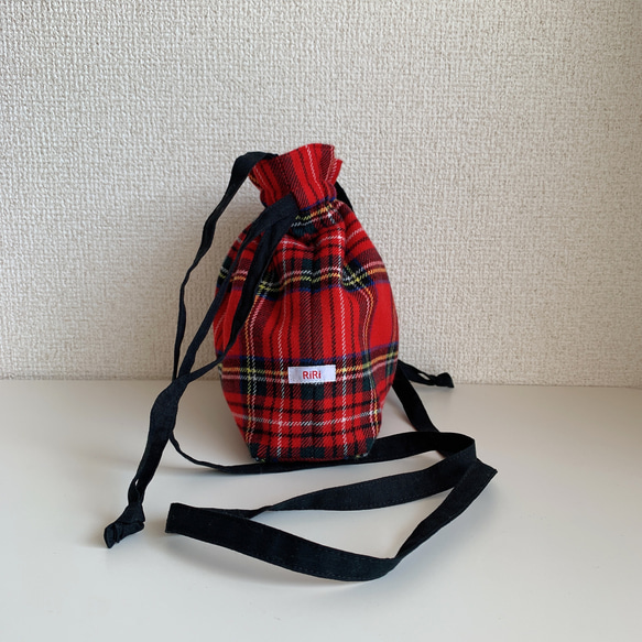 CHECK MINI POCHETTE ( RED ) 5枚目の画像