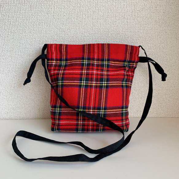 CHECK MINI POCHETTE ( RED ) 4枚目の画像