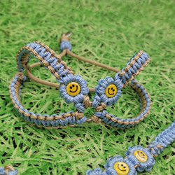 パラコードリード 大型犬 中型犬 ダブルハート編みリード リード・首輪