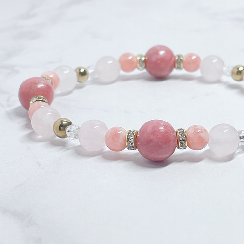 ✦【再販60点以上】想いを伝え、心をつなぐ 天然石ブレスレット