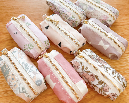 ランドセル キーケース レジ袋 ゴミ袋ポーチ ピンク リップポーチ