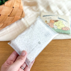 2個セット】上品キラキラのポケットティッシュケース ママに似合う