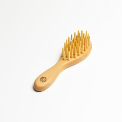 つげブラシ 5列 丸 国産薩摩つげ・天然椿油使用 その他インテリア雑貨