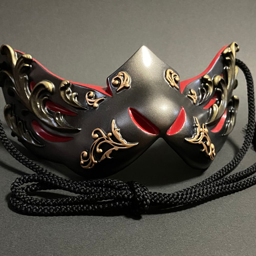 狐面HalfGothic Ver,（Metal Red） その他ファッション 朧 通販