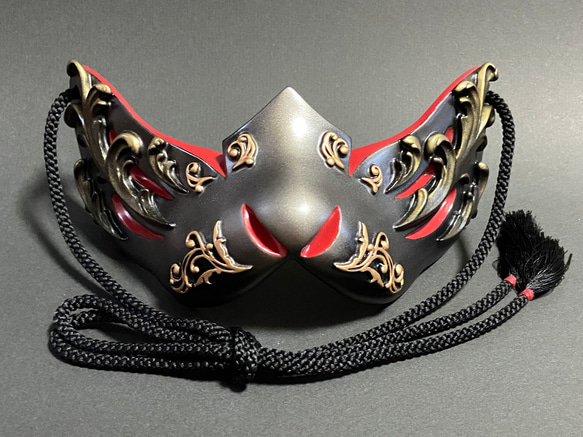 狐面HalfGothic Ver,（Metal Red） その他ファッション 朧 通販