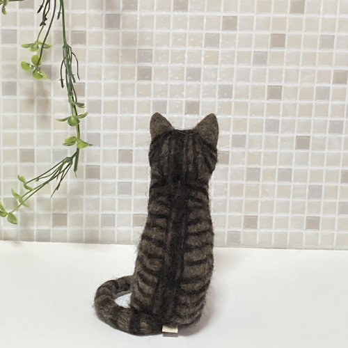 キジトラ♡羊毛フエルト♡リアルサイズ 楽天市場】本物そっくりなリアル猫 キジトラ 手作りキット