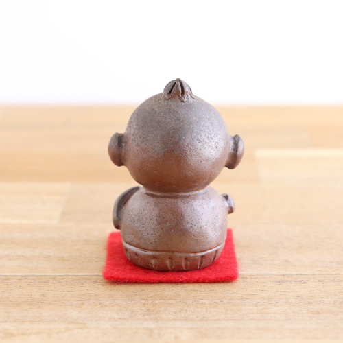 備前焼 子鬼（小）（金棒ver.）【陶器・置物】 その他置物