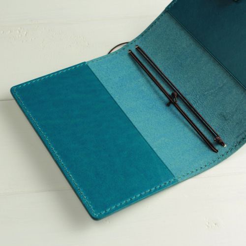 B7 / トラベラーズノート / パスポートサイズ / ブルー / ルガト 手帳