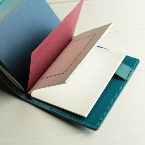 B7 / トラベラーズノート / パスポートサイズ / ブルー / ルガト 手帳