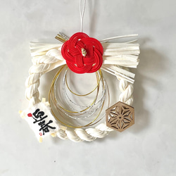 SALE！現品限り】お正月飾り 枡 和風アレンジ しめ縄・しめ飾り まろ