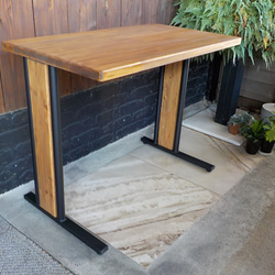 ☆希望サイズでフルオーダー可能☆T型 アイアン製 鉄脚 2脚 40㎜角