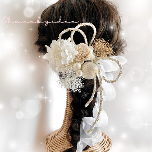 maya様 髪飾り ヘアアクセサリー ウエディング ブライダル 浴衣 七五三