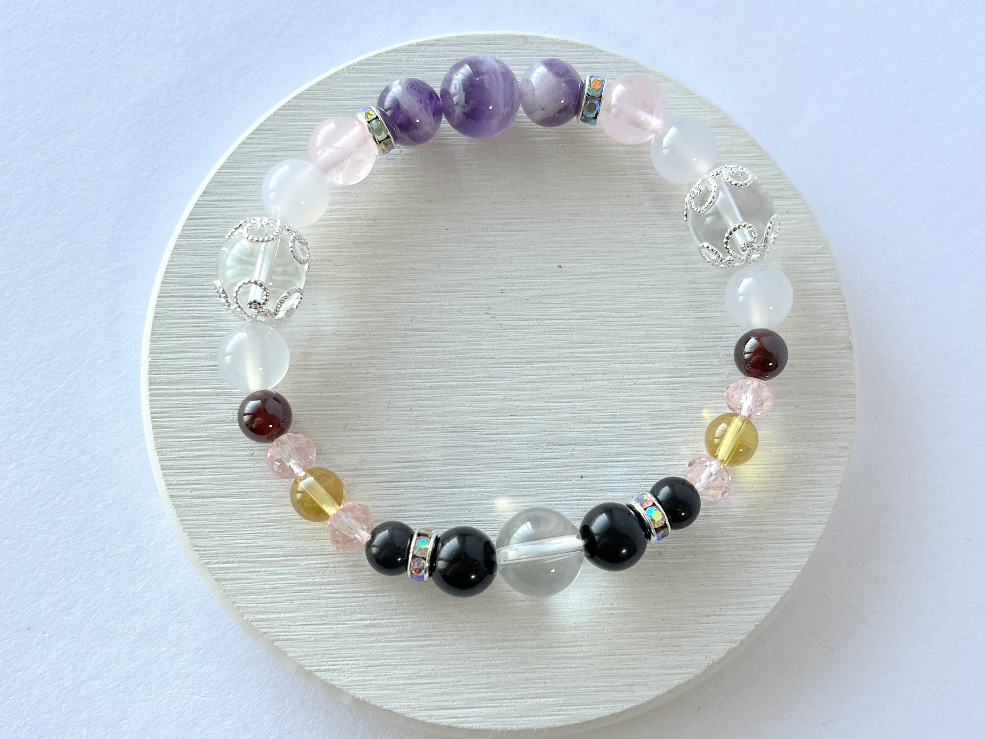 大天使ザドキエル 大天使ザドキエル再販 / ケープアメジスト 手鍊 華昇 優羽 的